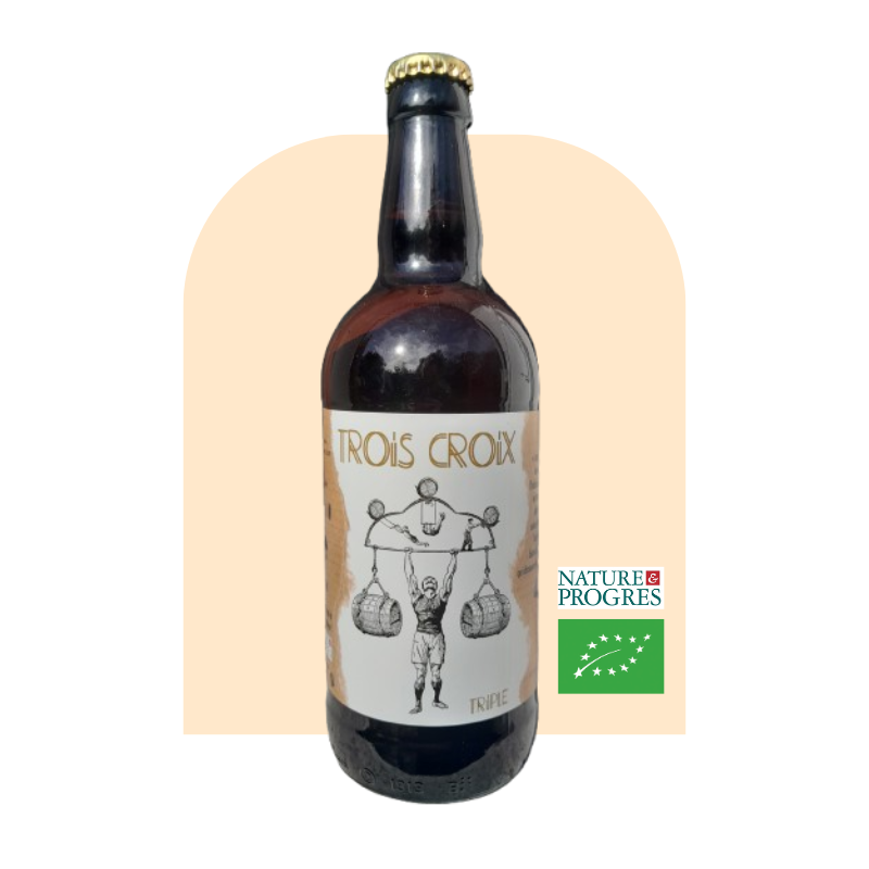 Bière triple Trois Croix - Brasserie A portée de bière